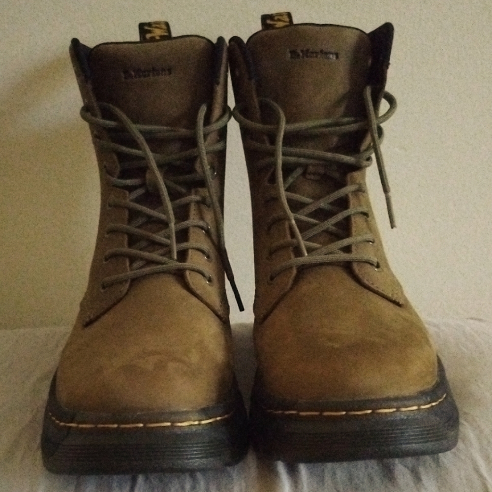 Dr. Martens Brown Lace-Up Boots
